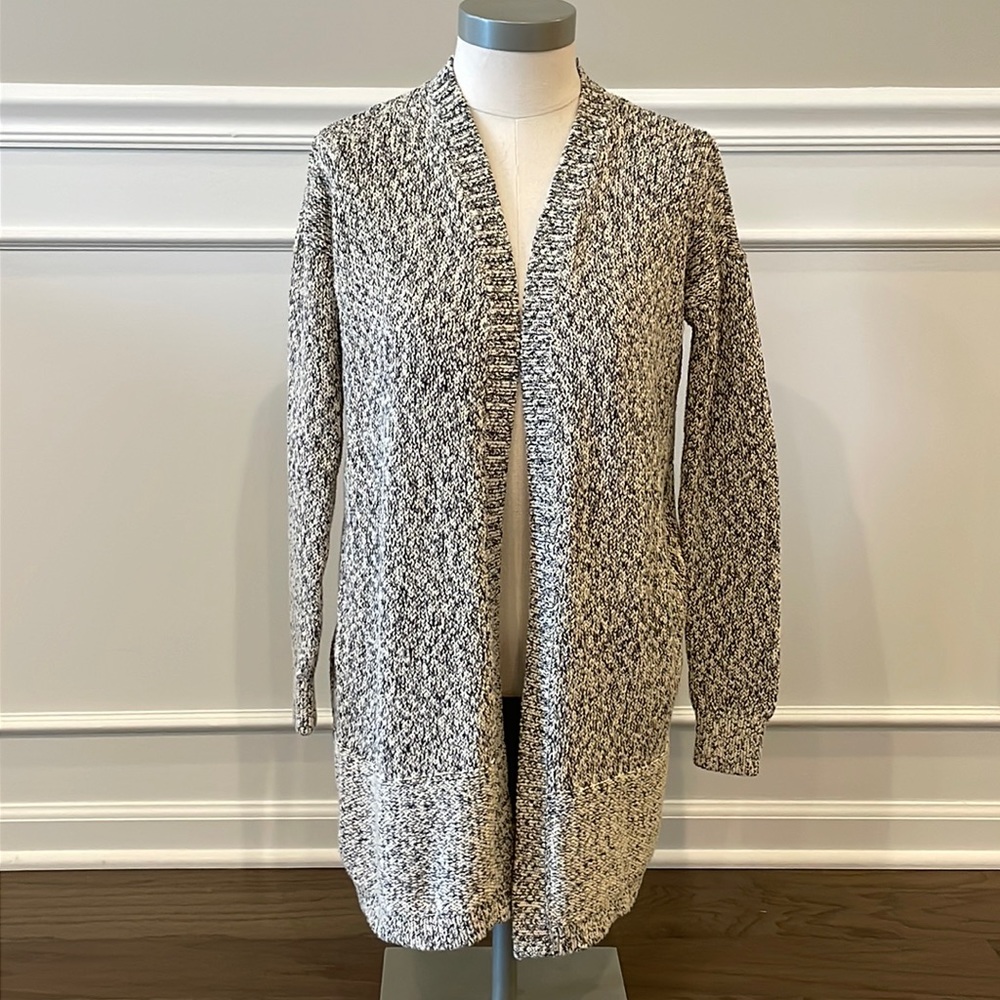 LOFT Petite Long Open Cardigan - Size XSP